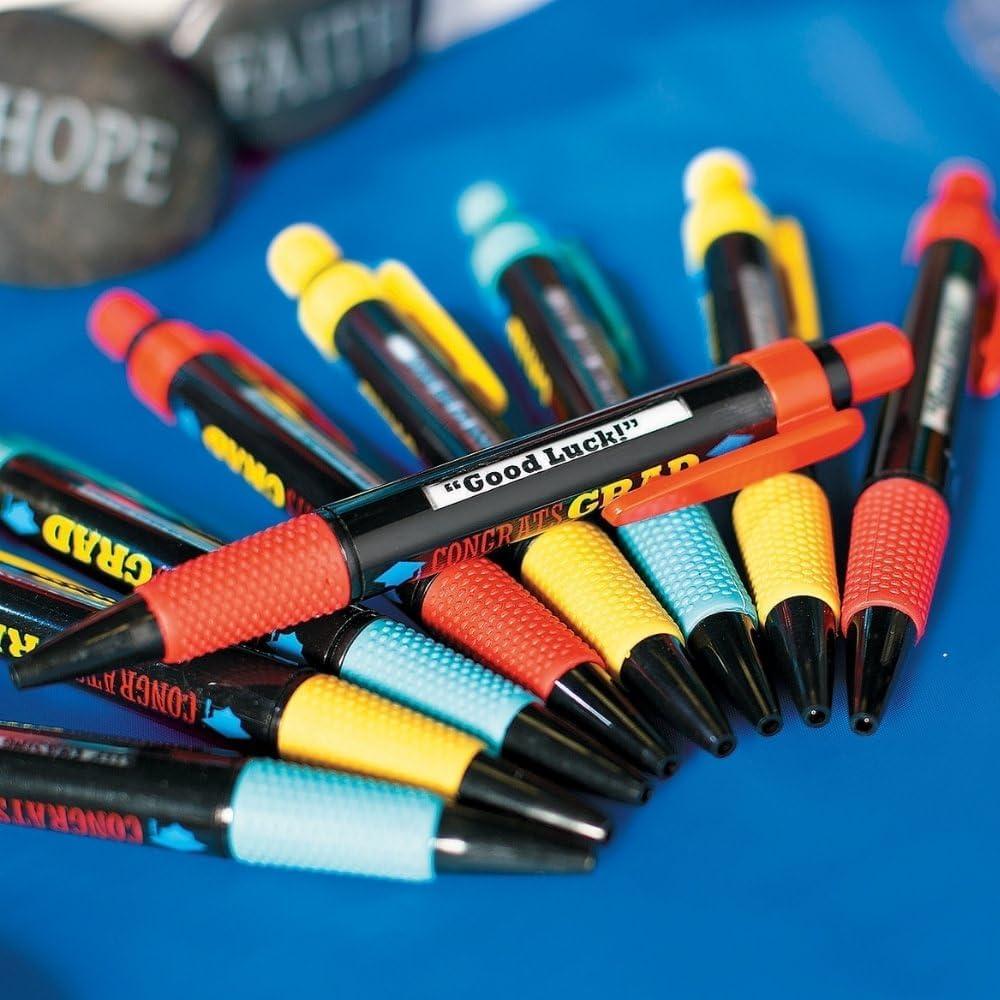 image:imageFun Express Grad Message Pen Set of 12 Graduation Stationery Party Supplies