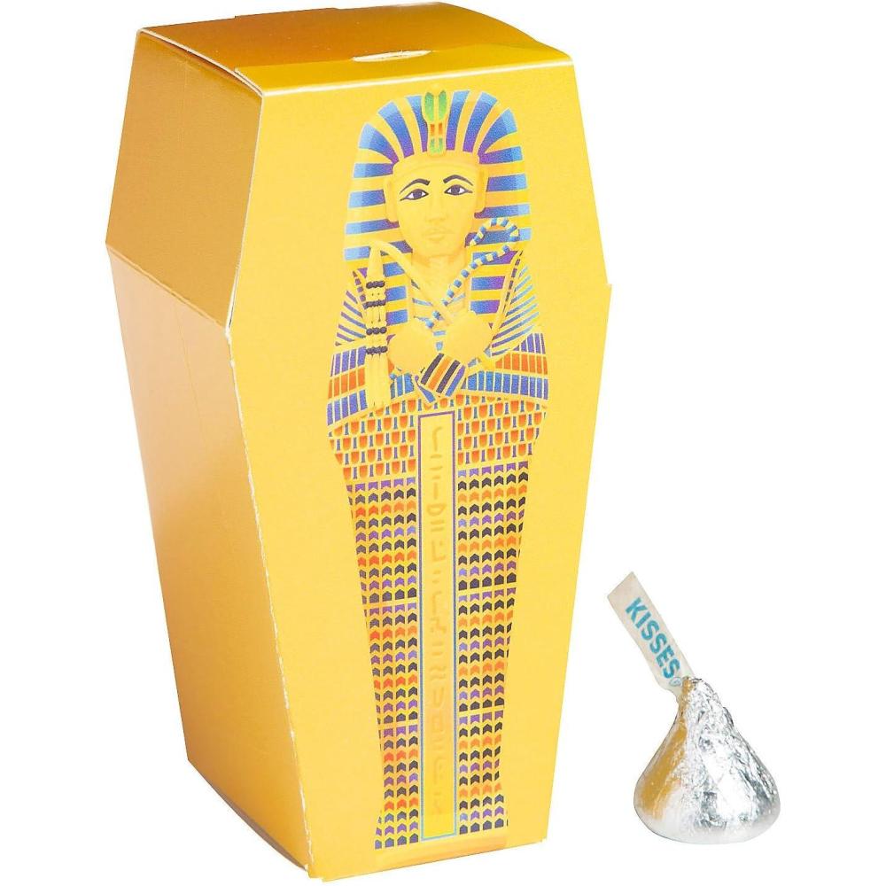 image:image2 14 x 4 12 Egyptian Pharaoh Sarcophagus Treat Boxes 12 Pieces Vacation Bible School Supplies