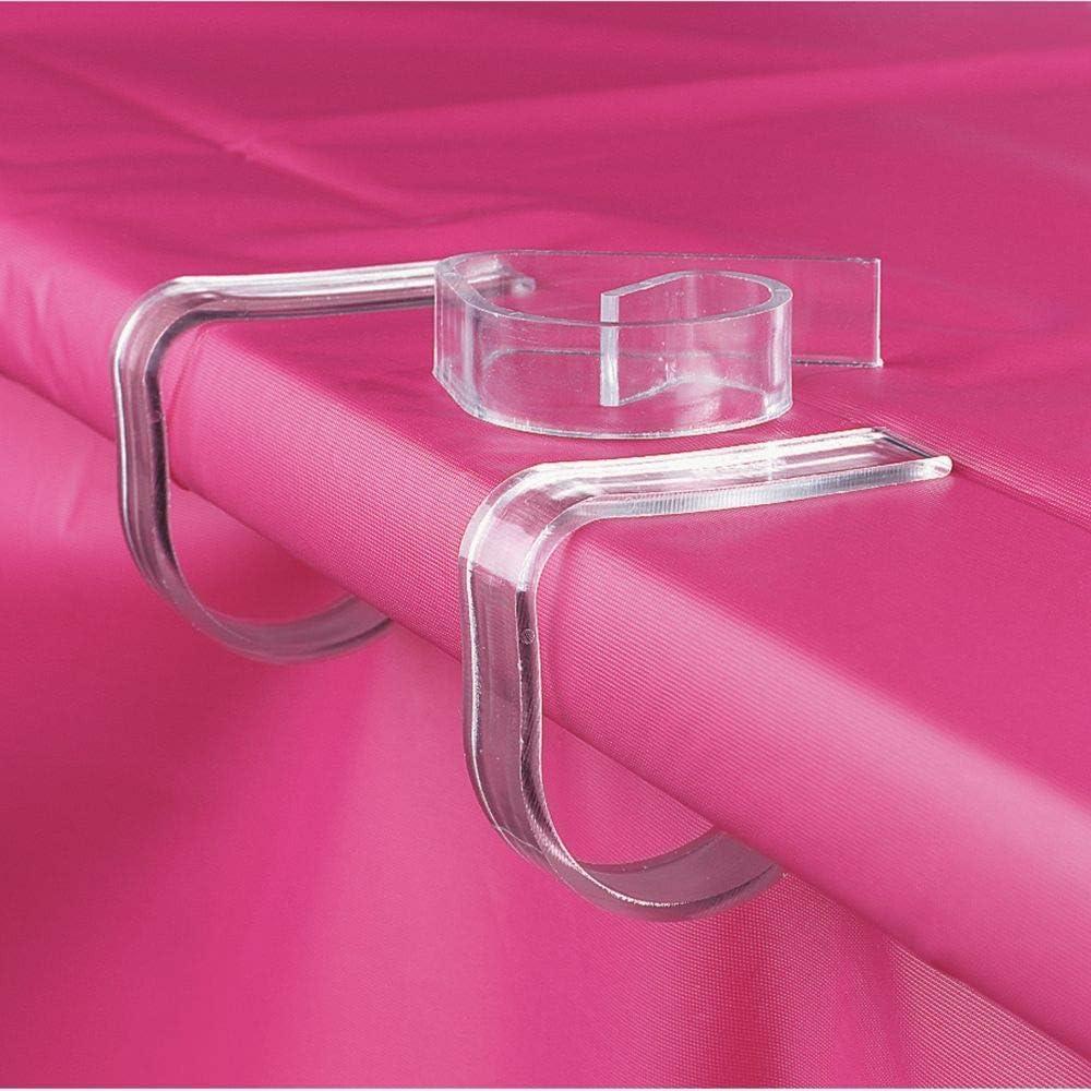 image:imageFun Express Clear Plastic Tablecloth Clips for Party amp Event Supplies Bulk 72 Pack Wedding Reception or Graduation
