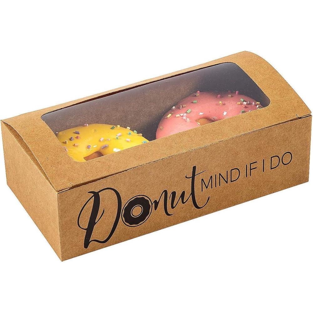 image:imageFun Express Donut Favor Boxes with Window 24 Pieces