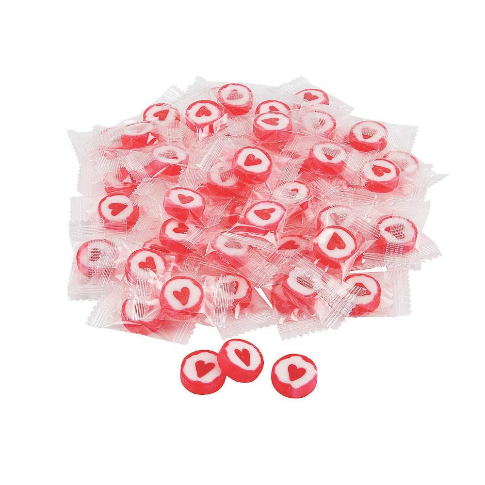 image:imageRed Round Hard Candy with Heart