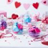 1″ x 1″ Bulk 144 Pc. Valentine’s Day Heart-Shaped Plastic Rings