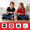 Assorted Red & Black Ninja Temporary Tattoos for Kids, 72 Count, 1.5 Inch, Party Favors for Birthdays, Halloween & School Events