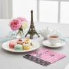 Fun Express – Perfectly Paris Lunch Napkins for Birthday – Party Supplies – Print Tableware – Print Napkins – Birthday – 16 Pieces