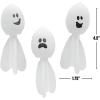 Fun Express 1 3/4″ x 4 1/2″ Mini Halloween Ghost White Foam Missiles – 24 Pieces