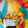 Fun Express 8 Pieces You Are My Sunshine Cups with Straws, Holds 16 oz, BPA Free Plastic, Birthday Party Supplies, Yellow