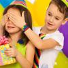 Fun Express Color Brick Party Slap Bracelet (set of 12) Party Supplies and Favors(9 1/2″ x 1″)