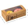 Fun Express Donut Favor Boxes with Window – 24 Pieces