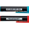 Fun Express Grad Message Pen – Set of 12 – Graduation Stationery Party Supplies