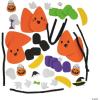 Fun Express Halloween Candy Corn Characters in Costume Craft Kit – Craft Kits – 12 Pieces