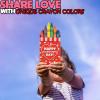 Fun Express Heart-Shaped Valentine Crayons 24 Count – Non-Toxic Multicolor Wax Crayons for Kids Classroom Valentines | Party Favors for Toddler Art & Crafts | Perfect for 2-3 Year Olds Drawing
