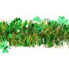 Fun Express St. Patrick’s Day Ready-to-Hang Tinsel Garland, 24 Ft