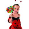 Fun Express Swirl Lollipops, Large, 2 3/4-Inch Suckers, 6-Inch Plastic Stick, Cherry, VBS Vacation Bible School Supplies/Decor Pack of 12