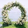 Metal Circle Arch Frame (10 feet x 8 feet) Wedding and Prom Party Decor