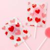 Valentine Red & Pink Heart Printed Lollipops – (Pack of 57) – Ideal for Valentine’s Day Parties, Party Favors, Classroom Treats & Gift Bags