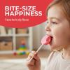 Valentine Red & Pink Heart Printed Lollipops – (Pack of 57) – Ideal for Valentine’s Day Parties, Party Favors, Classroom Treats & Gift Bags