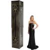 3D Glam 1920s Art Deco Column Cardboard Stand-Up – 19″ x 19″ x 94″ (1 Piece) – Assembly Required – Perfect for Great Gatsby Parties, Proms & Photo Booth Entrances.