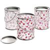 Fun Expess Valentine’s Day Paint Bucket Favor Containers – 6 Pieces