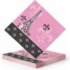 Fun Express – Perfectly Paris Lunch Napkins for Birthday – Party Supplies – Print Tableware – Print Napkins – Birthday – 16 Pieces