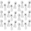 Fun Express 1 3/4″ x 4 1/2″ Mini Halloween Ghost White Foam Missiles – 24 Pieces