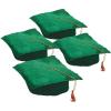 Fun Express Bulk 36 Pieces Kid’s Green Elementary School Graduation Mortarboard Hats, Caps