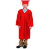 Fun Express Bulk Middle School Red Graduation Cap & Gown Sets for 12 – Apparel Accessories – 24 Pieces