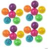 Fun Express Smile Jesus Loves You Mini Bouncy Balls, Mega Bulk 96 Pieces