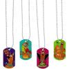 Scooby-Doo! Halloween Dog Tag Necklaces – 12 pieces