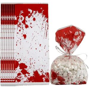 Fun Express 5″ x 11 1/2″ Halloween Horror Party Cellophane Bags – 12 Piece