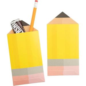 Pencil Treat Bags – 12 Pieces