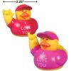 Fun Express I Love You Rubber Ducks Valentine’s Day Toys, Gifts and Giveaways – Yellow, Red, Pink (Set of 12)
