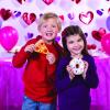 Fun Express Plush Pizza Slices with Cards – Set of 12 – Pizza Party Favors and Valentine’s Day Exchange Toys