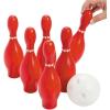 Fun Express Valentine Bowling Set for Kids – Includes 10 Pins and 2 Balls.- Valentine’s Day Games and Party Activities