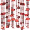 Fun Express – Heart Shape Beaded Necklace for Valentine’s Day – Jewelry – Mardi Gras Beads – 12 Pieces