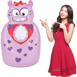 Valentine Inflatable Toss Game – Monster Theme