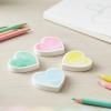 Fun Express 1 1/2″ Valentine’s Day Watercolor Heart Rubber Erasers – 24 Pieces