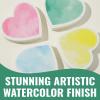 Fun Express 1 1/2″ Valentine’s Day Watercolor Heart Rubber Erasers – 24 Pieces