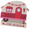 Fun Express Valentine Camper Tabletop Sign – Home Decor – 1 Piece
