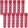Fun Express Valentine Plastic Tube Favor Containers – BPA-Free, Perfect for Valentine’s Day Party Favors Sweet Treats and Gift Packaging – Ideal for Creative DIY Party Favors & Decorations – 12 Pieces
