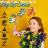 Fun Express Mardi GRAS Plush – Toys – 12 Pieces