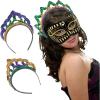 Fun Express Mardi Gras Tiara Princess Crown Assortment – Set of 12 – Costume Party Accessories