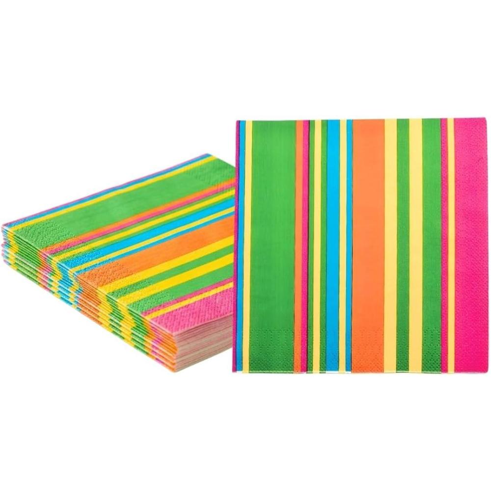 image:imageFun Express Fiesta Party Lunch Napkins for Cinco de Mayo Party Supplies Print Tableware Print Napkins Cinco de Mayo 16 Pieces
