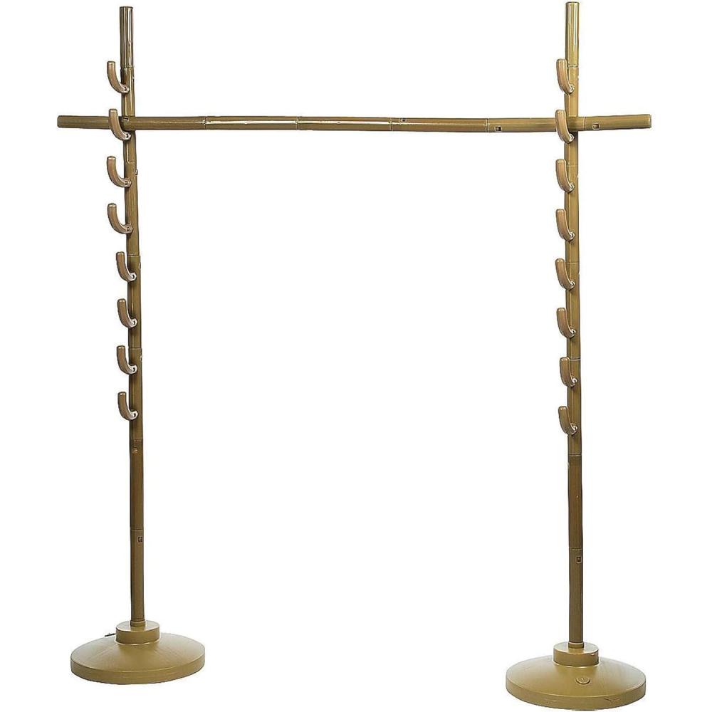 image:imageFun Express Deluxe Limbo Game Set for Kids and Adults  Adjustable Height Bar with Sturdy Base  Perfect for Outdoor Birthday Parties Luau Games Lawn Activities amp Family Gatherings