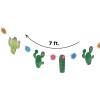 Fun Express – Fiesta Cactus Flower Garland for Cinco de Mayo – Party Decor – Hanging Decor – Garland – Cinco de Mayo – 1 Piece