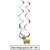Fun Express – Fiesta Fun Dizzy Danglers, 5 Count for Cinco de Mayo – Party Supplies – Print Tableware – Print Invites – Cinco de Mayo – 5 Pieces