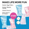 Fun Express Butter Mints Individually Wrapped Bulk – 108 Pastel Religious Cross Buttermints Candy for Easter Church Events | Soft Mint Candies Perfect for Gift Bags & Sunday School Treats
