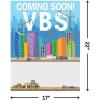 Fun Express Construction Vbs Promotional Poster – 6 Pieces – Educational and Learning Activities for Kids