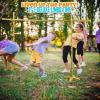 Fun Express Deluxe Limbo Game Set for Kids and Adults – Adjustable Height Bar with Sturdy Base | Perfect for Outdoor Birthday Parties, Luau Games, Lawn Activities & Family Gatherings