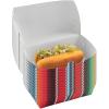 Fun Express Fiesta Serape Paper Takeout Boxes – Colorful Party Supplies for Snacks Treats and Party Favors – Perfect for Cinco de Mayo Taco Nights & Mexican-Themed Celebrations – 12 Pieces