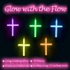 Fun Express Glow Stick Cross Necklaces – Religious Party Favors and Giveaways – VBS Vacation Bible School Supplies/Decor – 50 Pieces